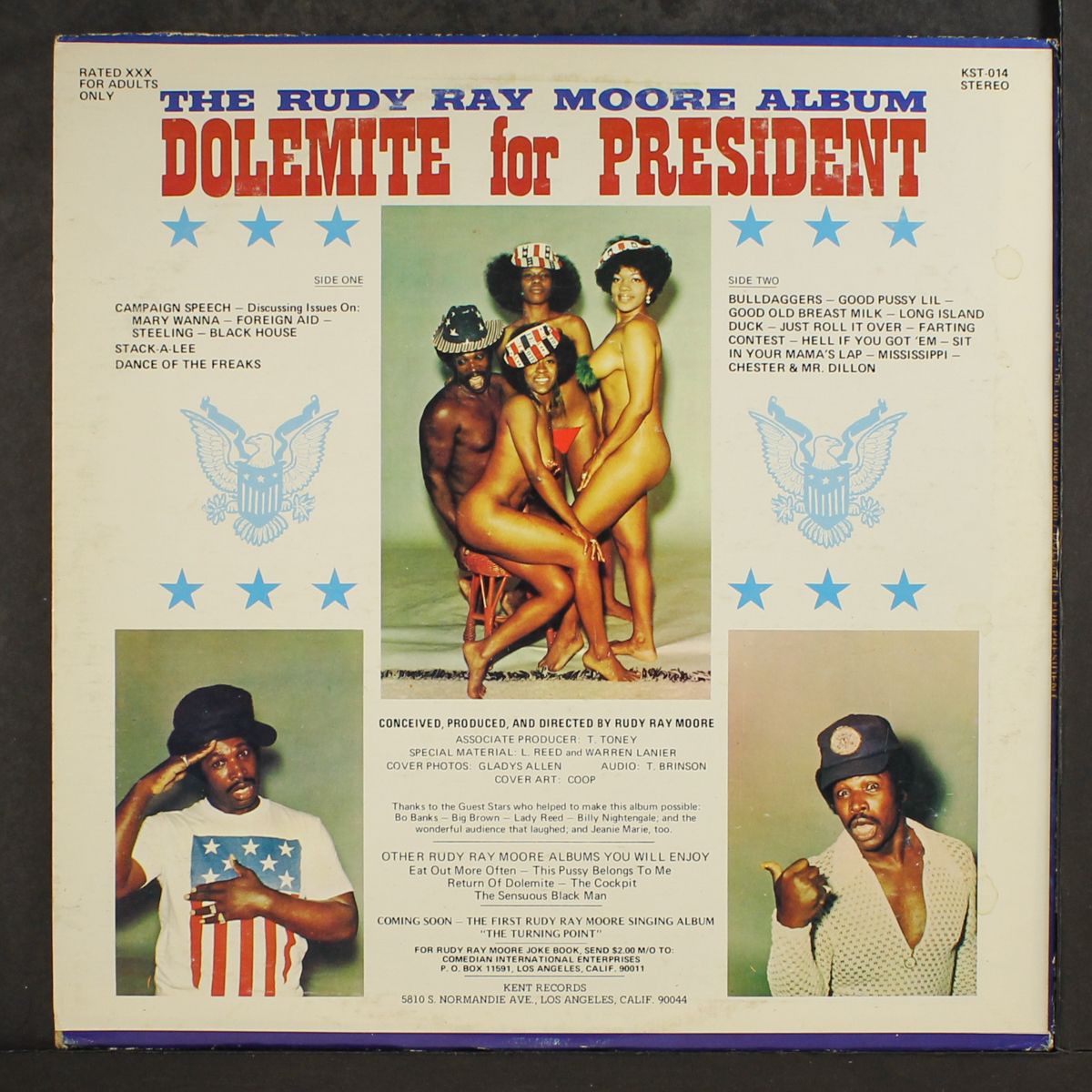 dolemite for president by RUDY RAY MOORE