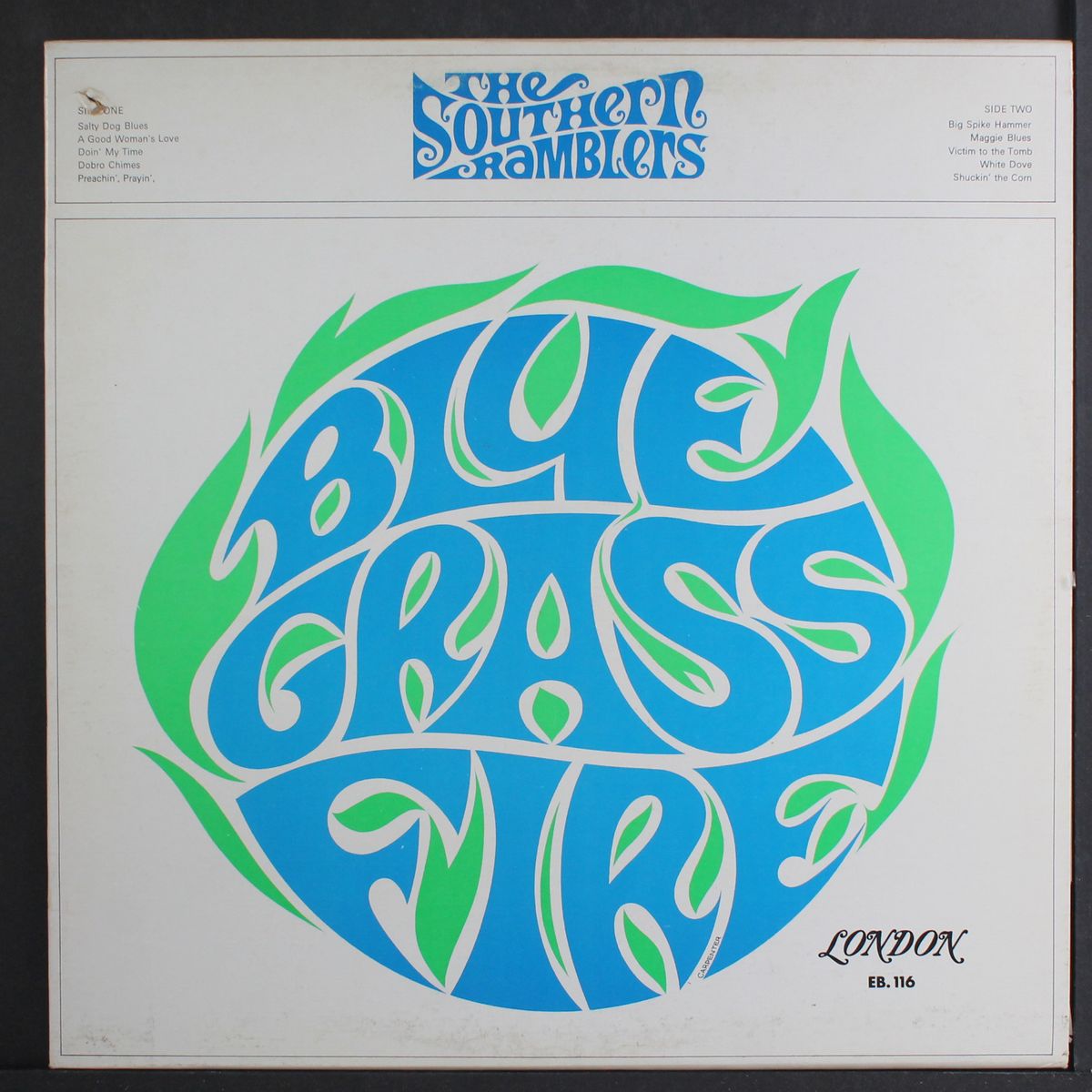 blue grass fire by SOUTHERN RAMBLERS