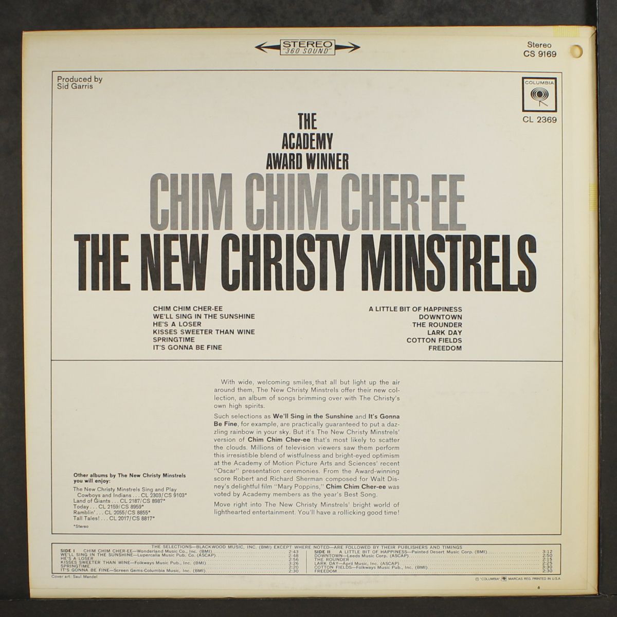 chim chim cher-ee by NEW CHRISTY MINSTRELS