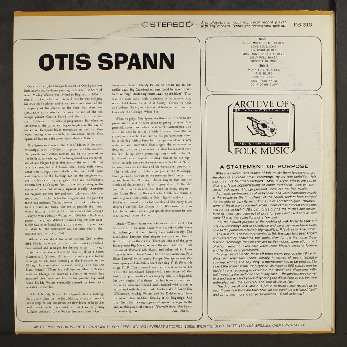 otis spann by OTIS SPANN