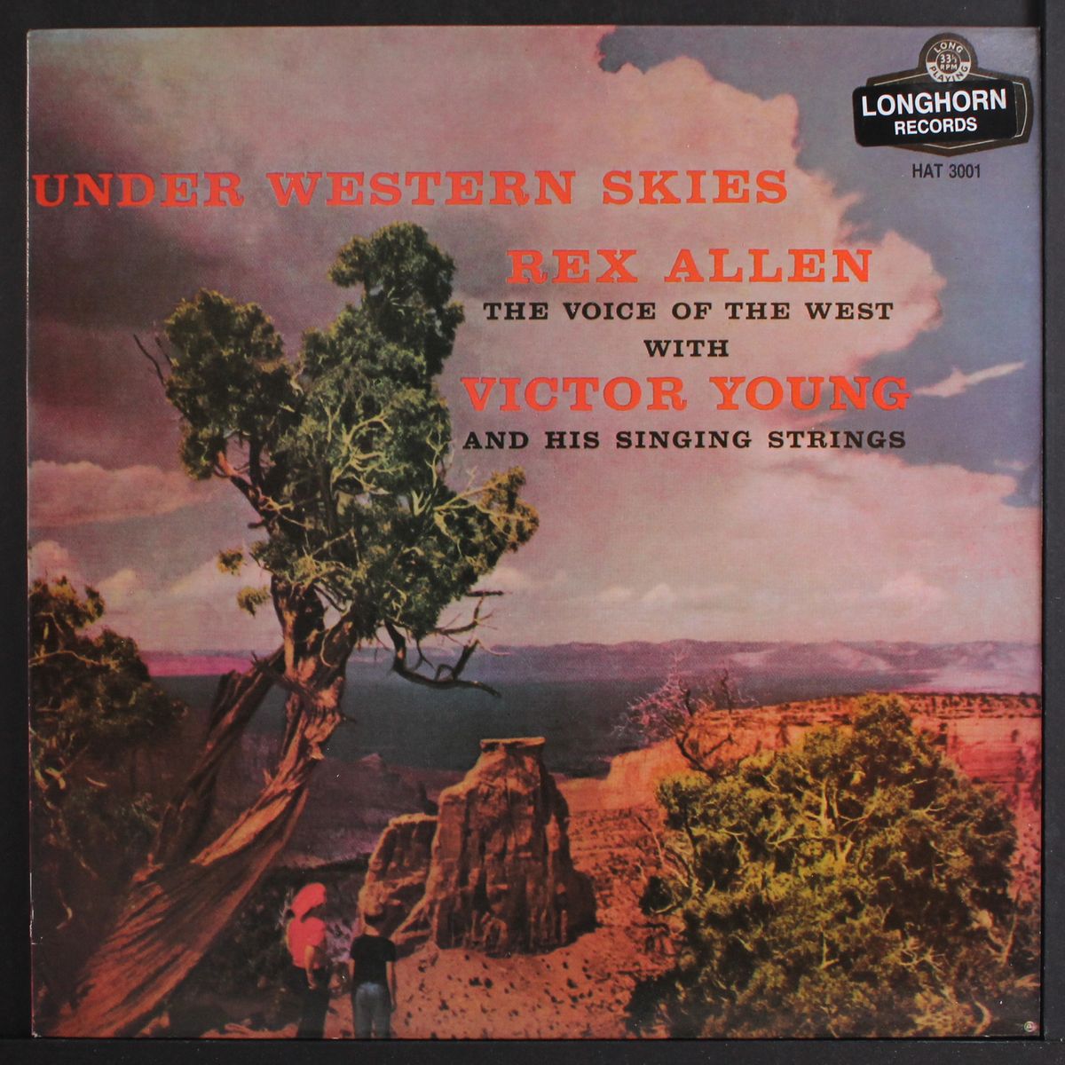 under western skies by REX ALLEN