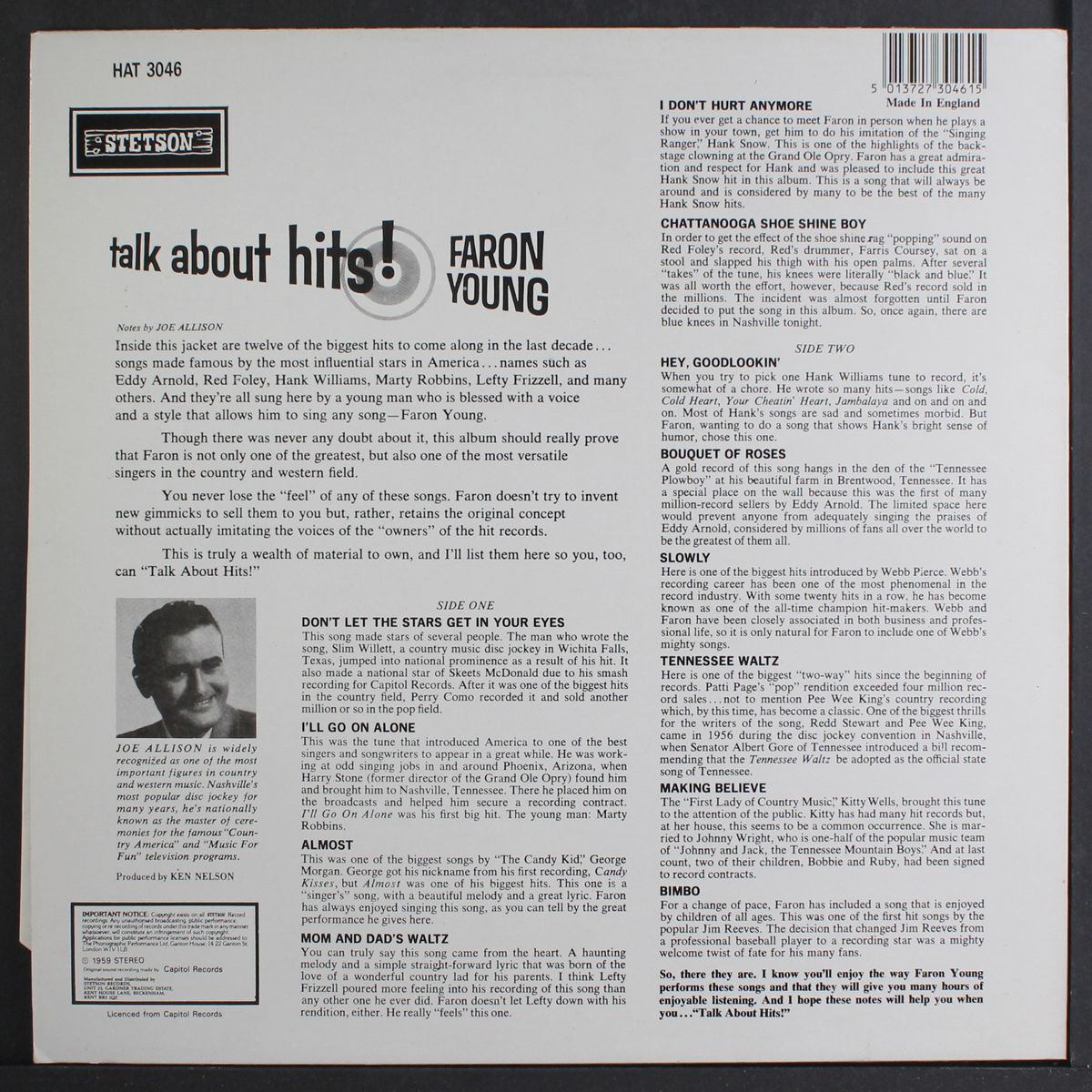 talk about hits by FARON YOUNG