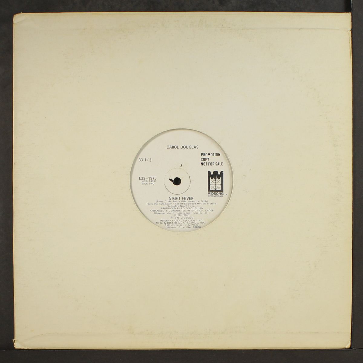 night fever / same by CAROL DOUGLAS