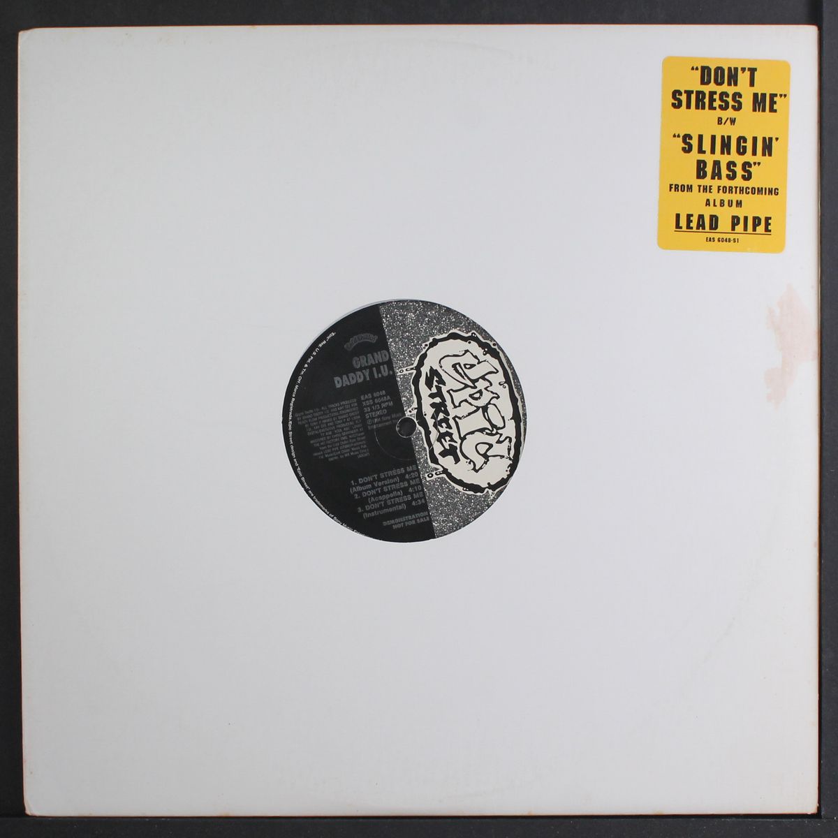 don't stress me / slingin' bass by GRAND DADDY I.U.