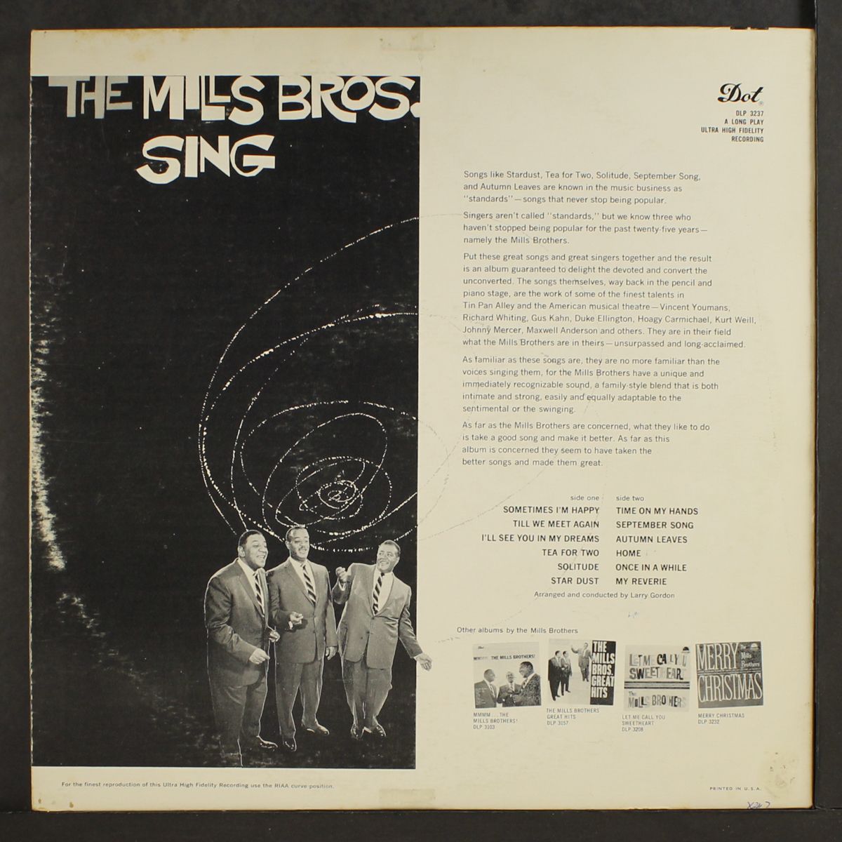 sing by MILLS BROTHERS