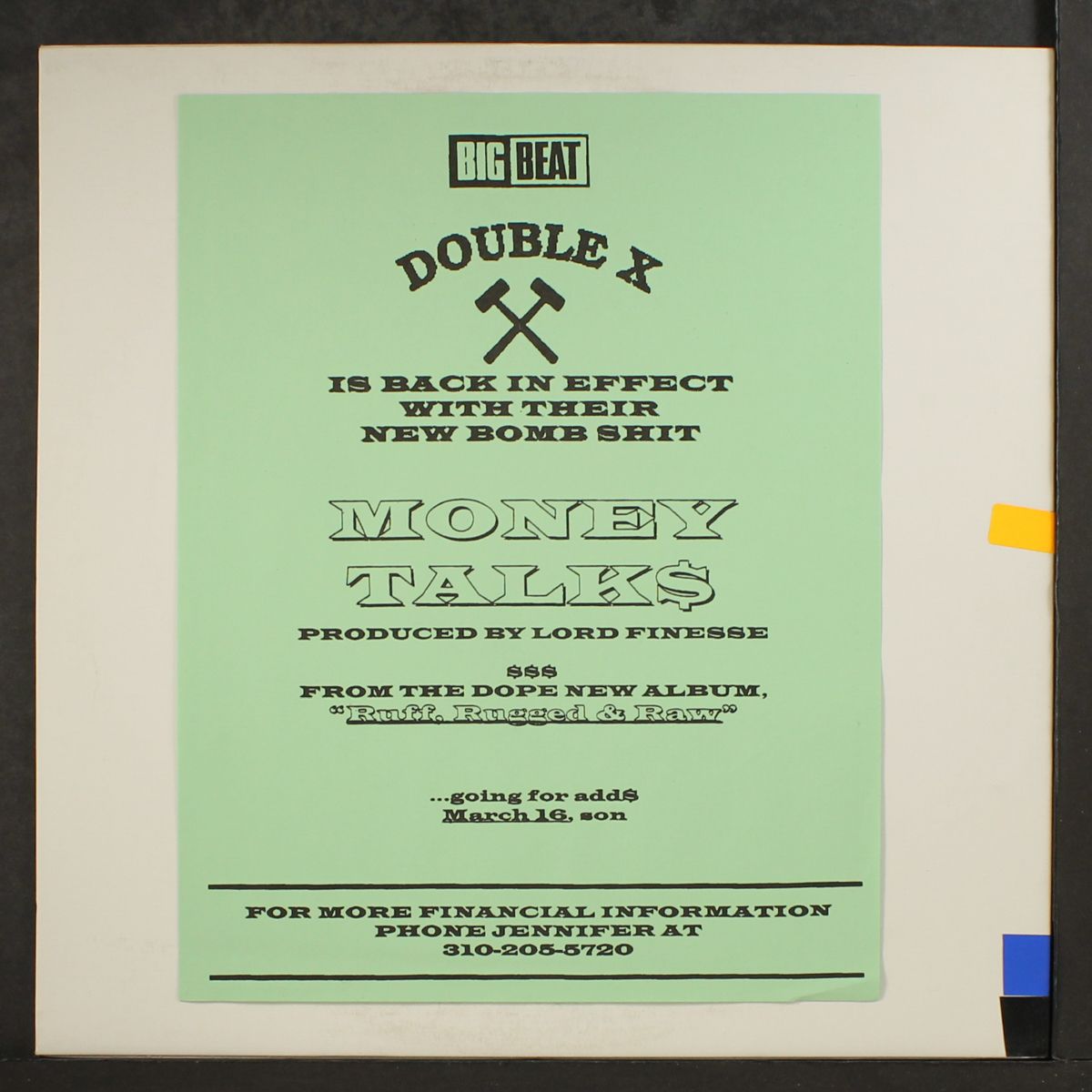 money talks / make some noise by DOUBLE X