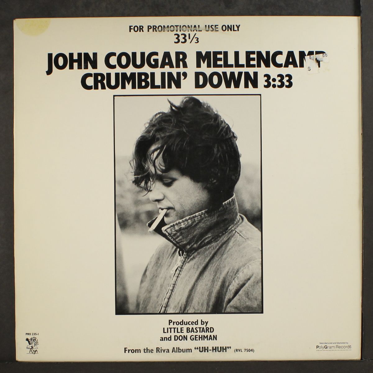 crumblin' down by JOHN COUGAR MELLENCAMP