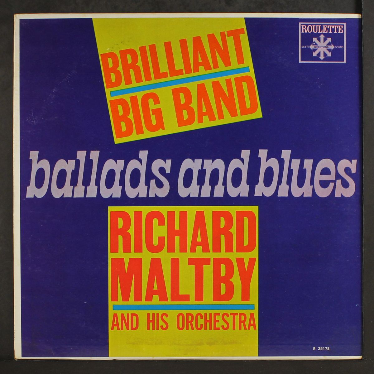 brilliant big band ballads and blues by RICHARD MALTBY