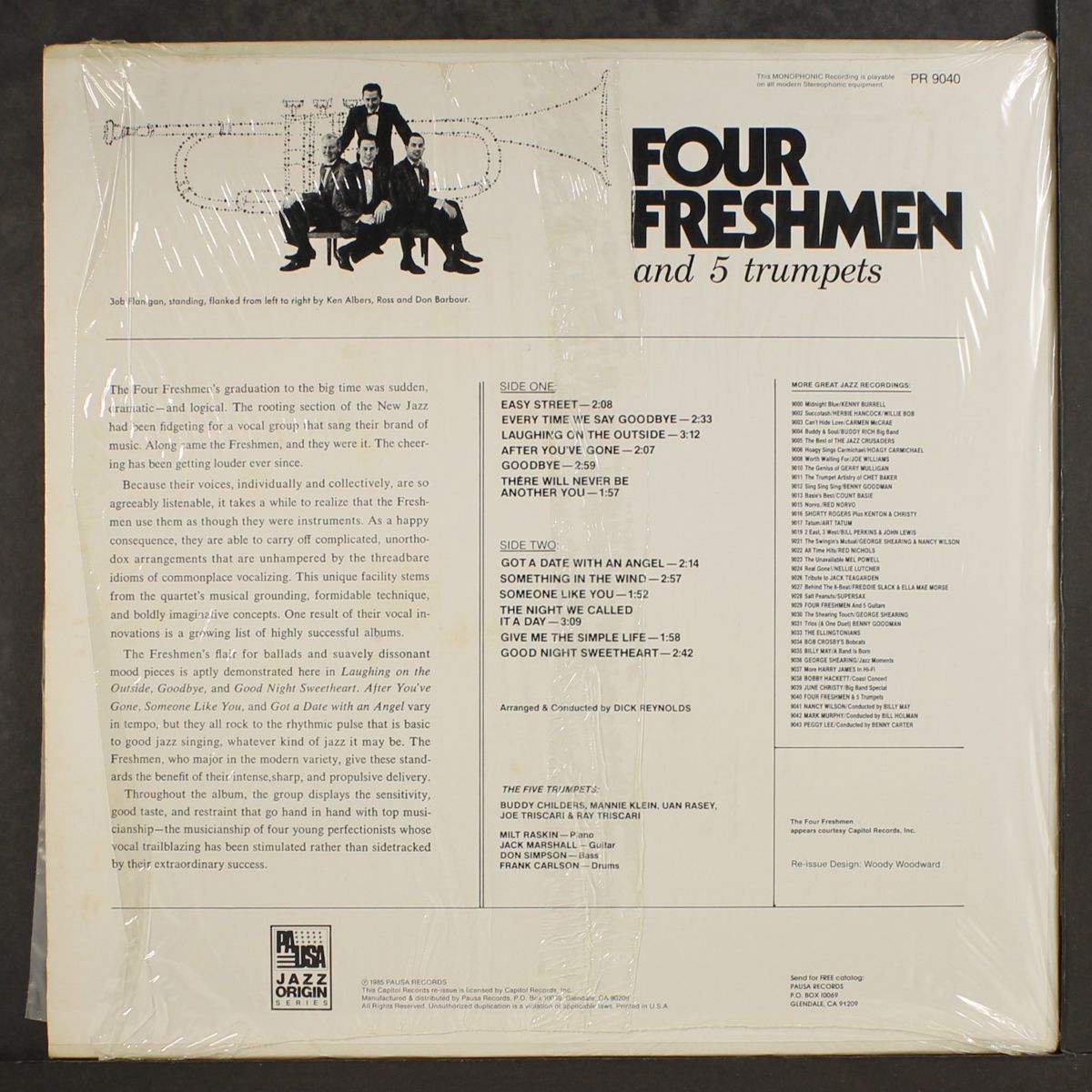 4 freshmen & 5 trumpets by FOUR FRESHMEN