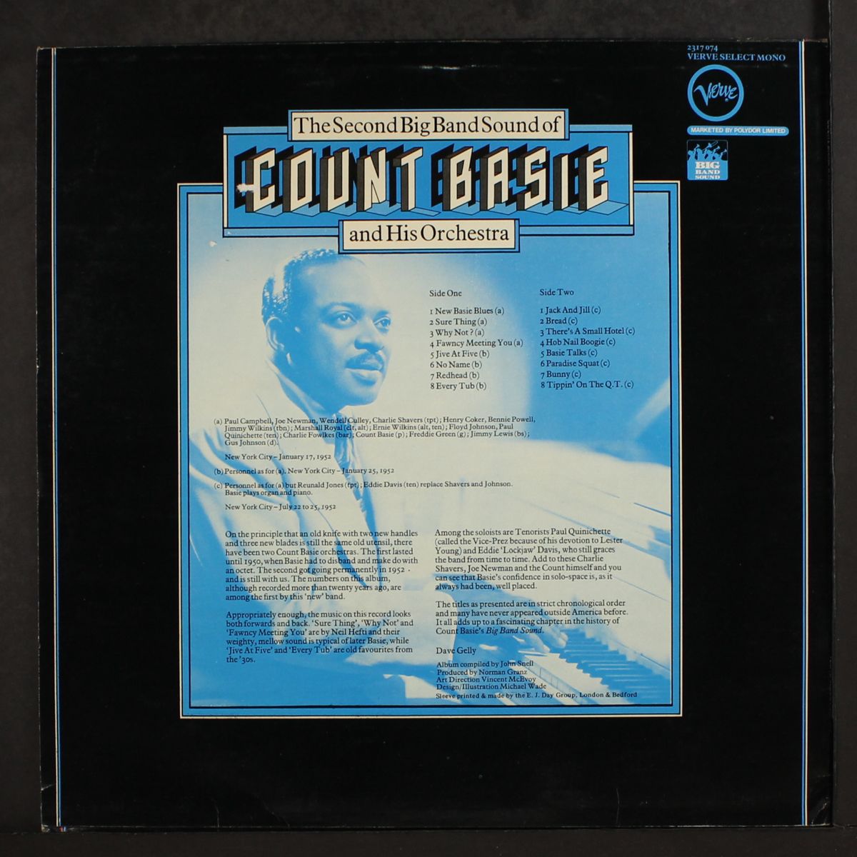 the second big band sound of by COUNT BASIE