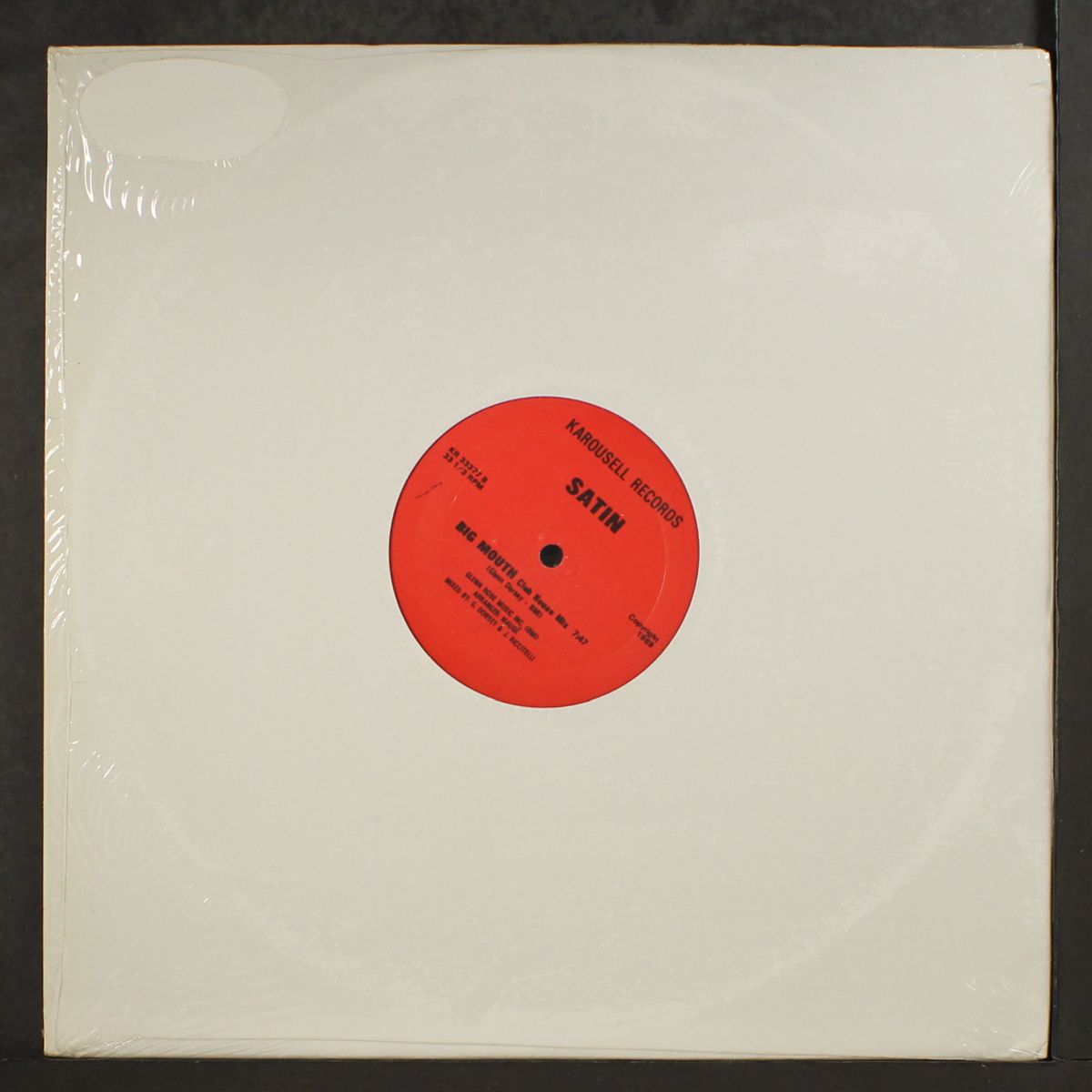 big mouth / all the little pieces by SATIN