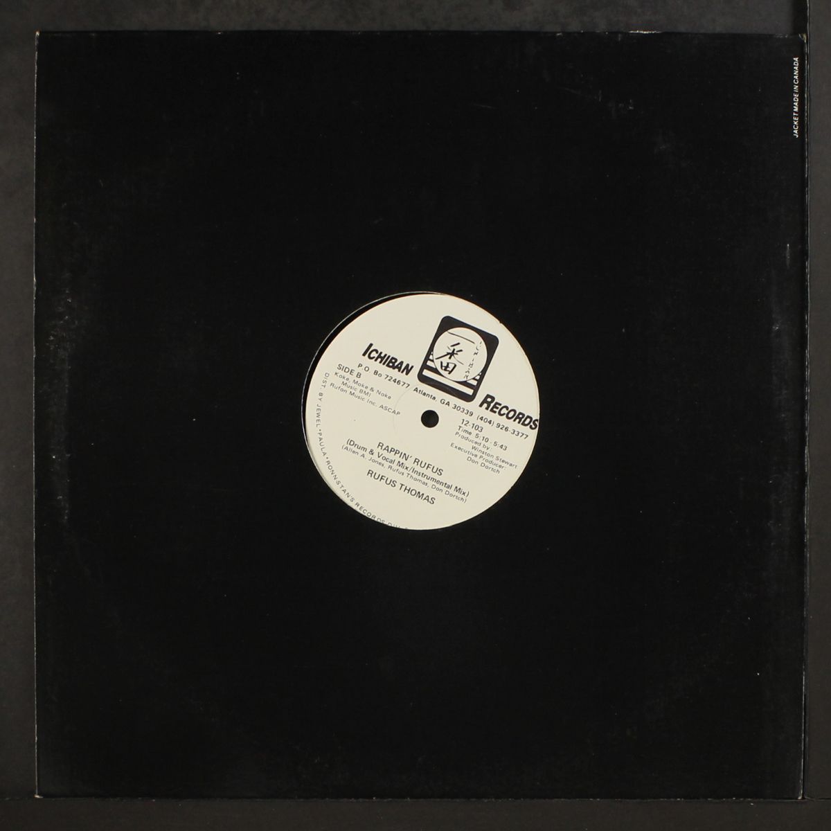 rappin' rufus by RUFUS THOMAS