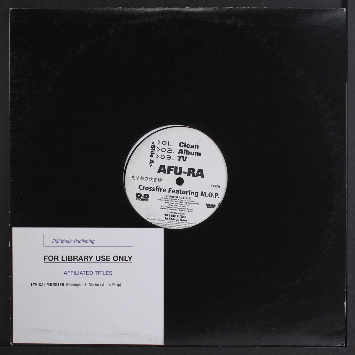 crossfire featuring m.o.p. by AFU-RA