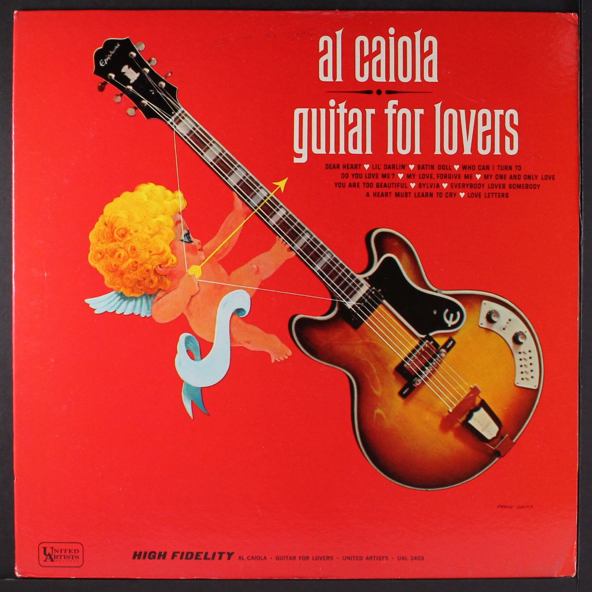 guitar for lovers by AL CAIOLA