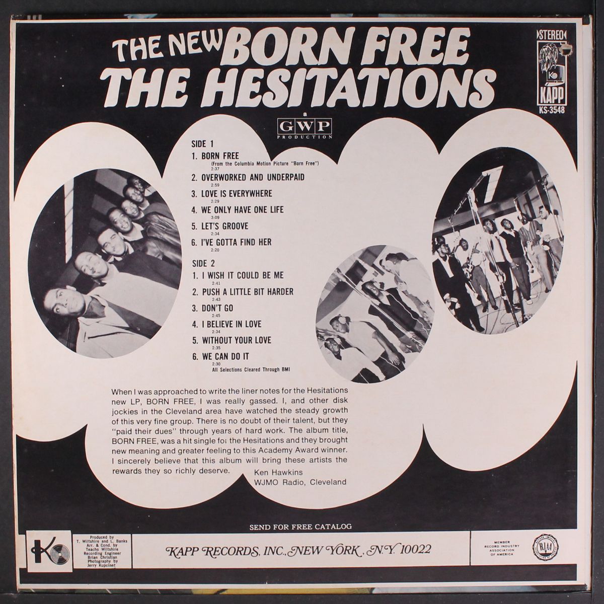 the new born free by HESITATIONS