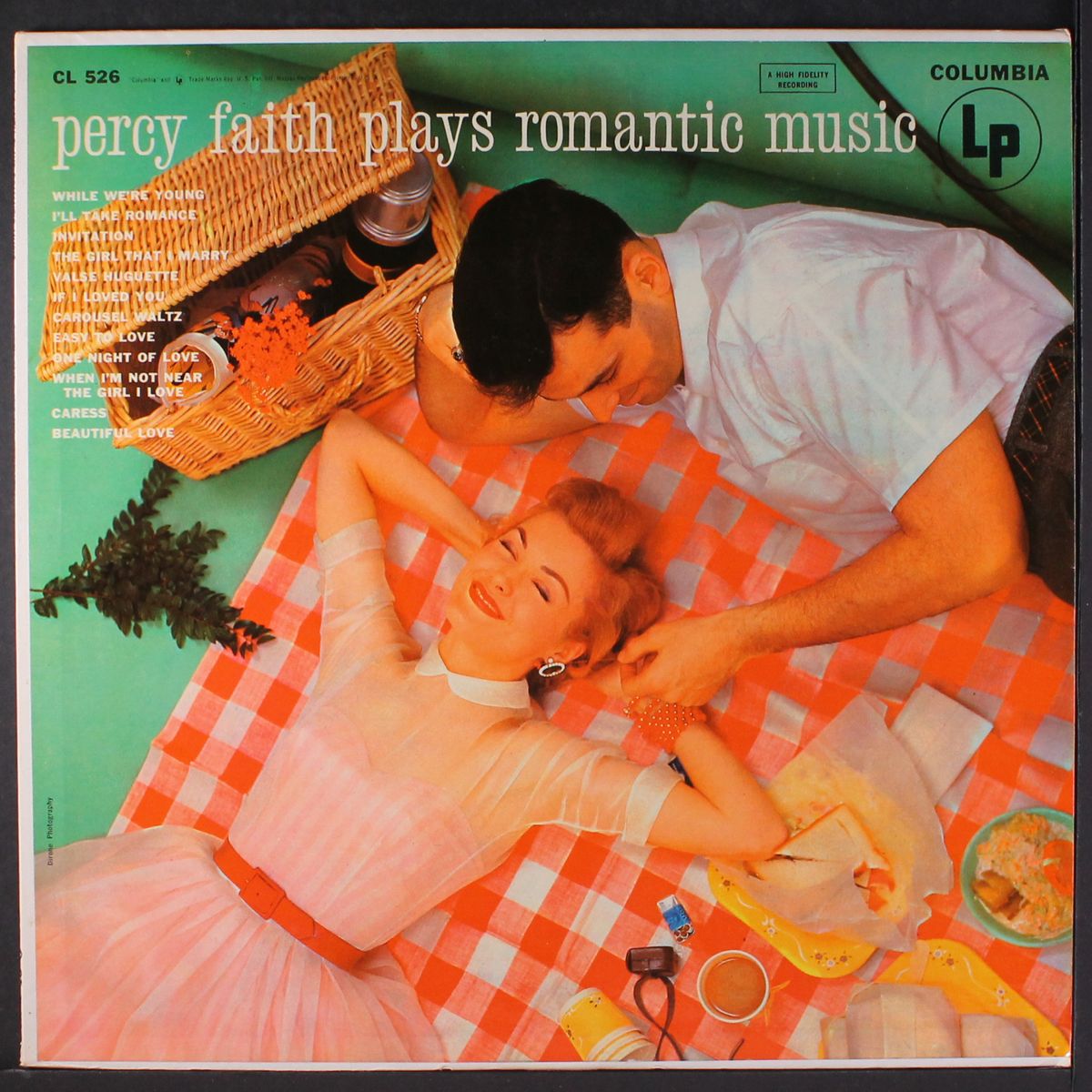 plays romantic music by PERCY FAITH