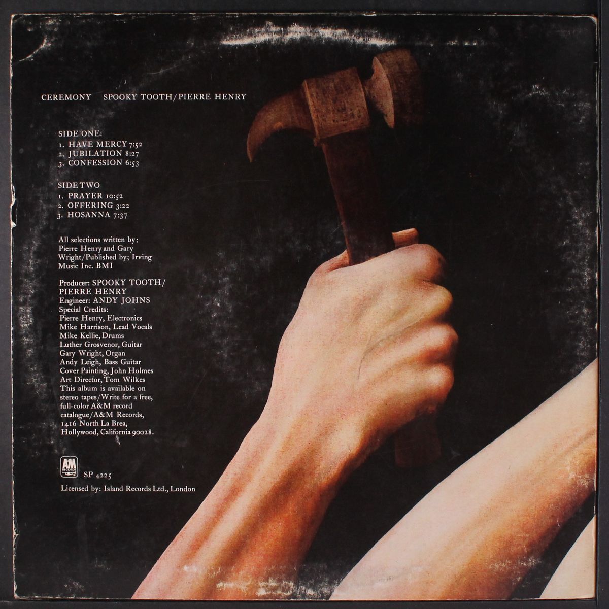ceremony by SPOOKY TOOTH & PIERRE HENRY