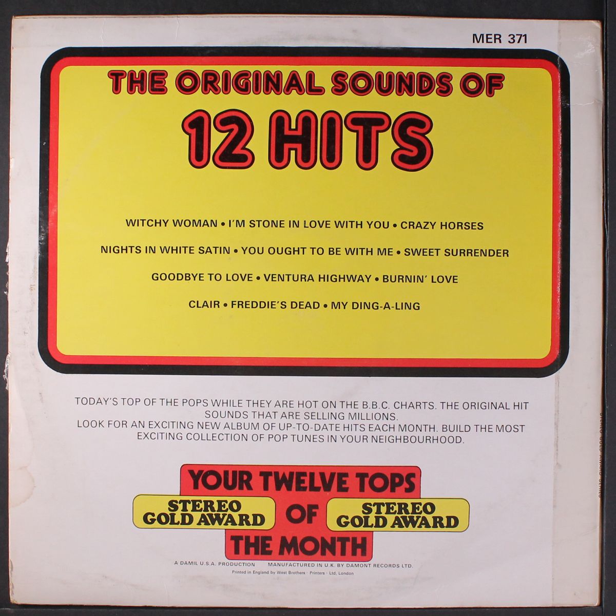 12 hits, vol. 4 by VARIOUS