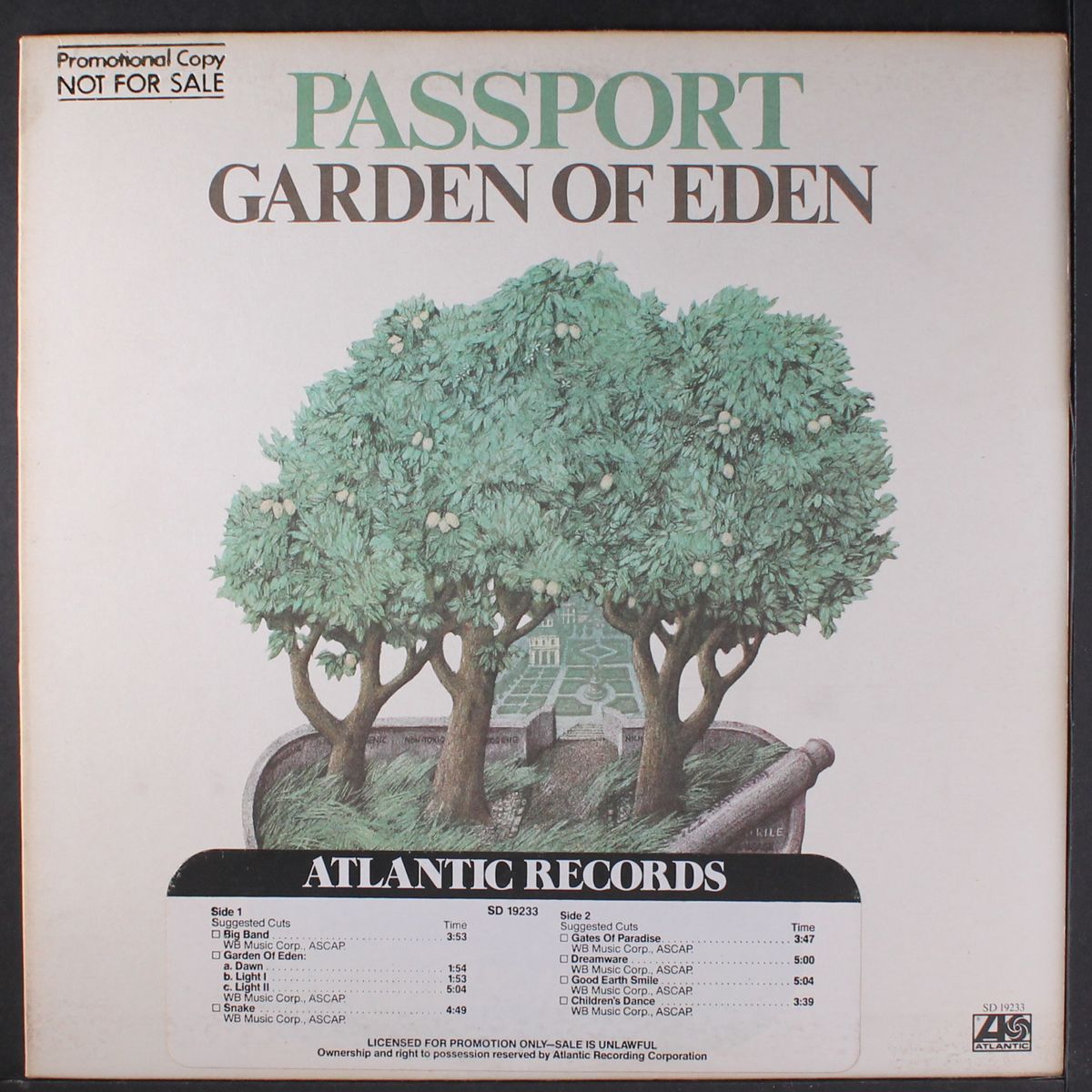 garden of eden by PASSPORT