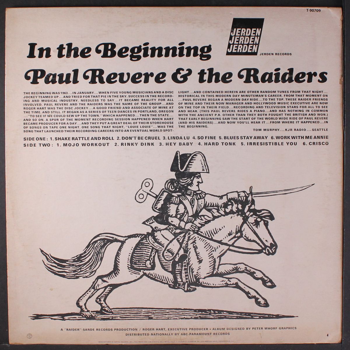 in the beginning by PAUL REVERE & RAIDERS