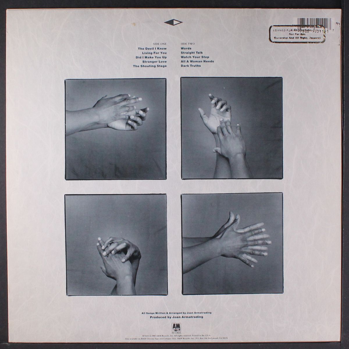 the shouting stage by JOAN ARMATRADING