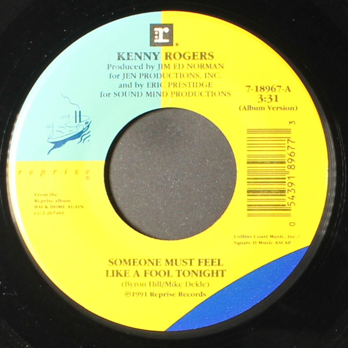 someone must feel like a fool tonight / sunshine by KENNY ROGERS