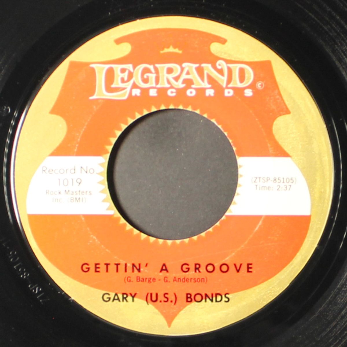 seven day weekend / gettin' a groove by GARY 'U.S.' BONDS