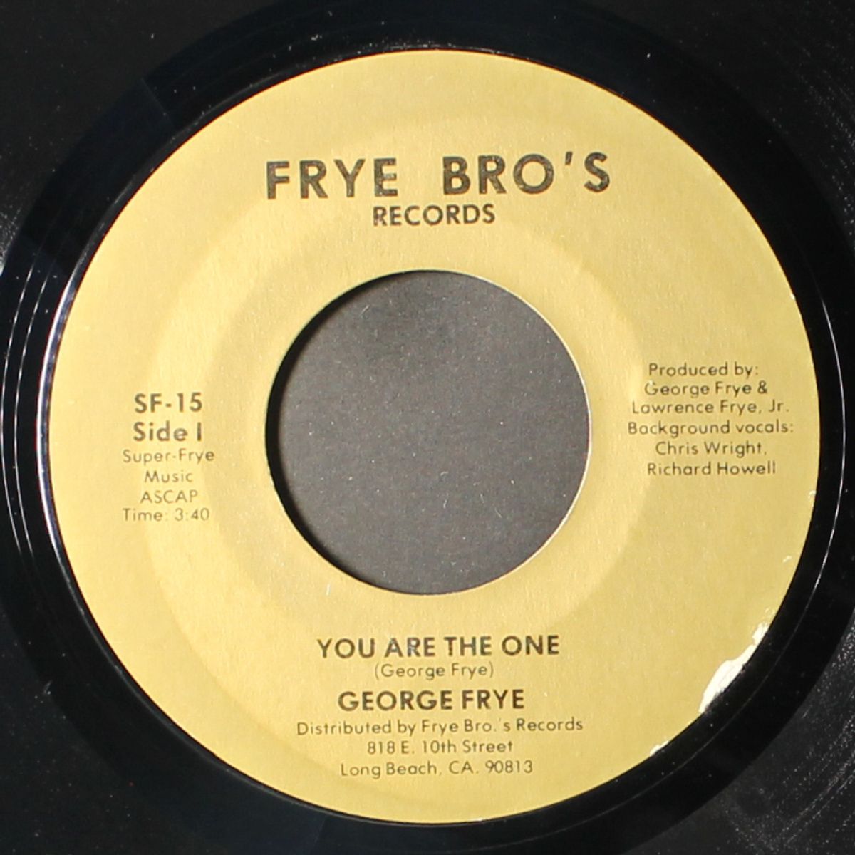 you are the one / you-got-to-keep-on-loving-me by GEORGE FRYE