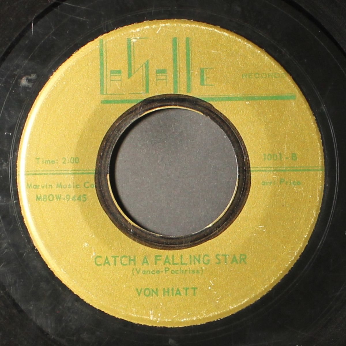 lovely maiden / catch a falling star by VON HIATT