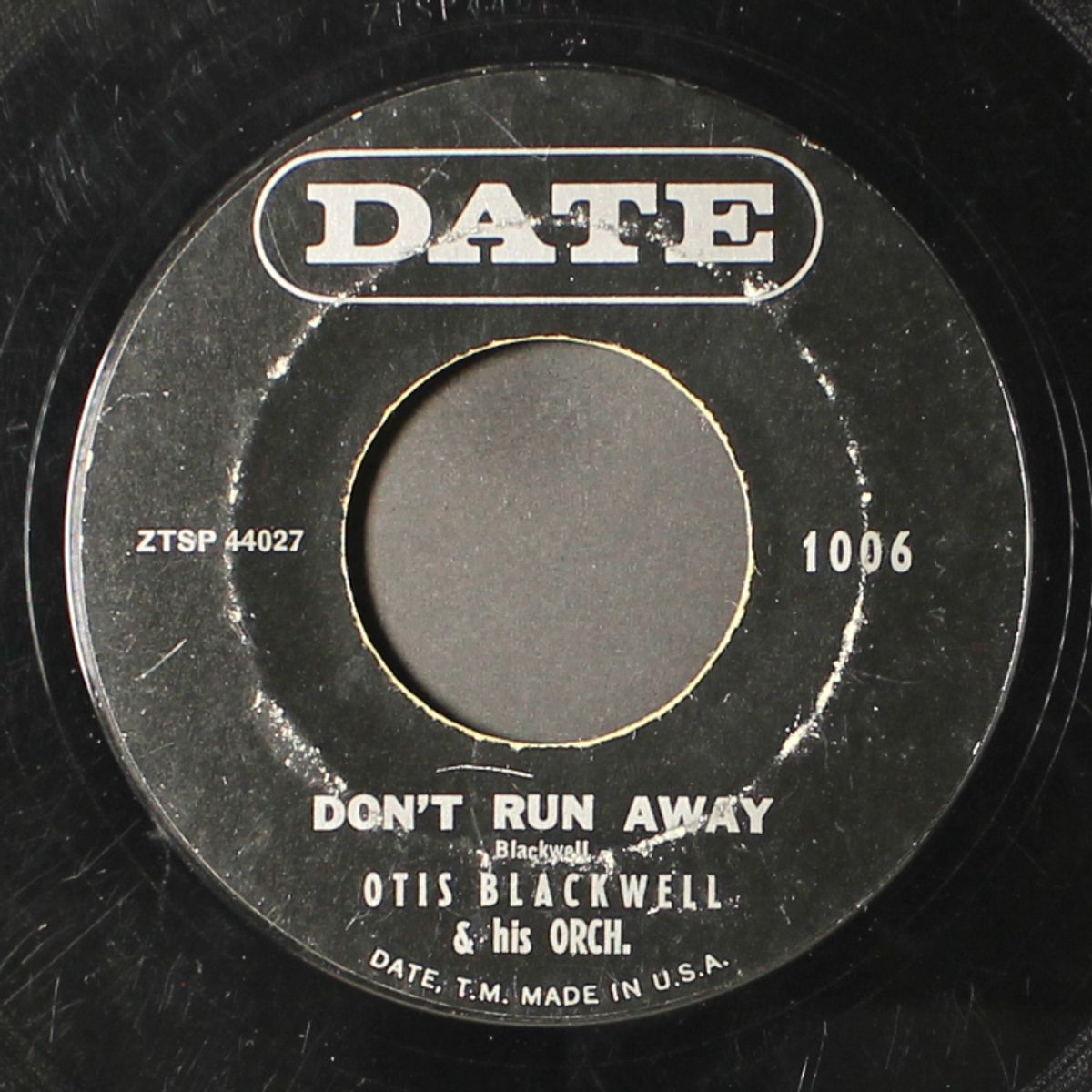handle with care / don't run away by OTIS BLACKWELL