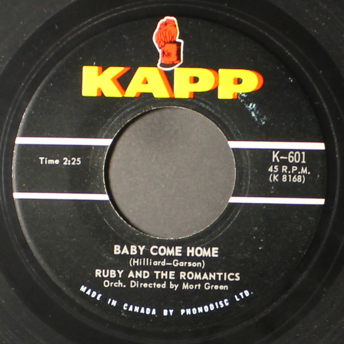 baby come home / everyday's a holiday by RUBY & ROMANTICS