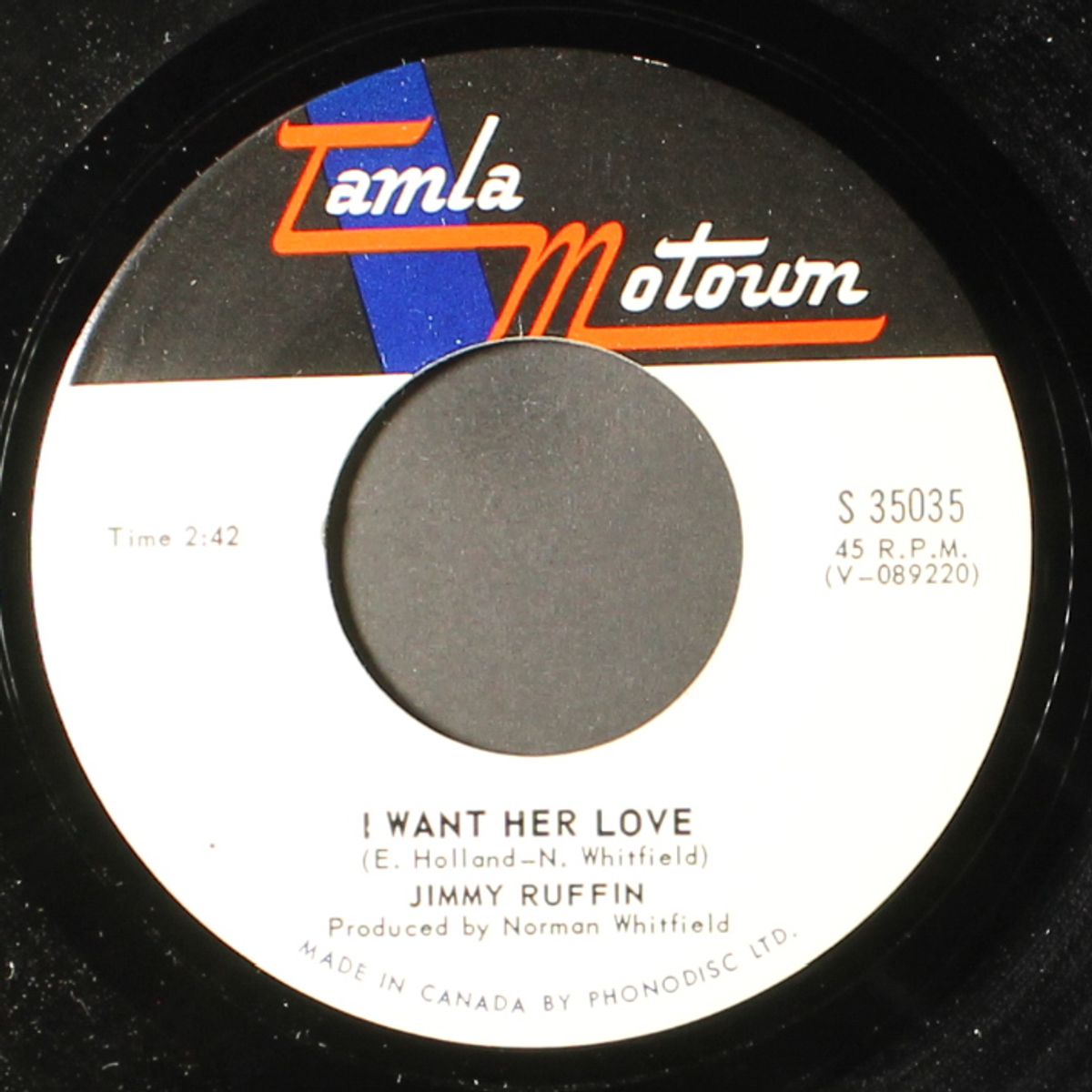 i want her love / don't you miss me a little bit baby by JIMMY RUFFIN