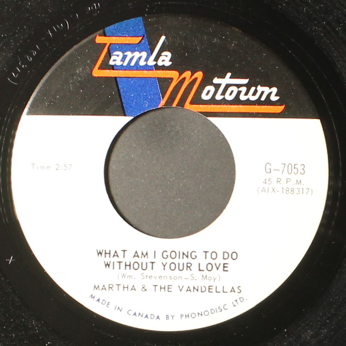 what am i going to do without your love / go ahead and laugh by MARTHA & VANDELLAS