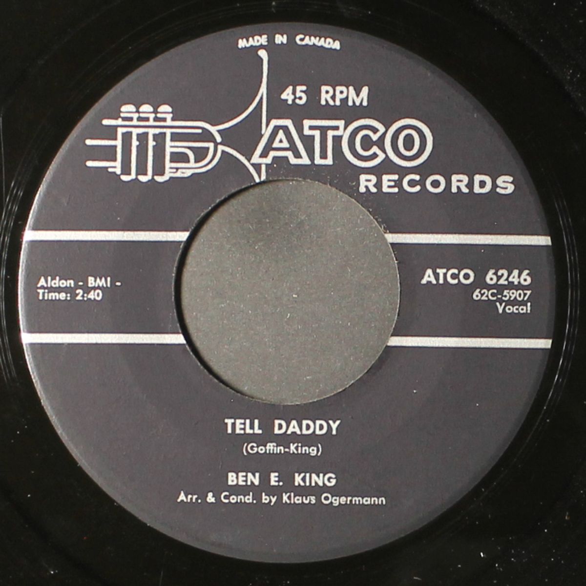 tell daddy / auf wiedersehn my dear by BEN E. KING
