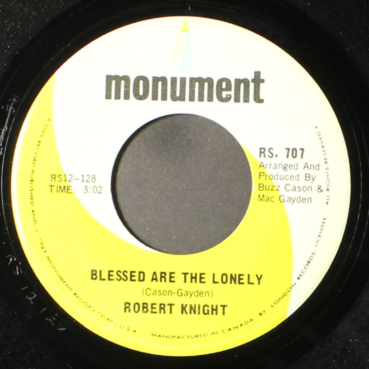 blessed are the lonely / it's been worth it all by ROBERT KNIGHT