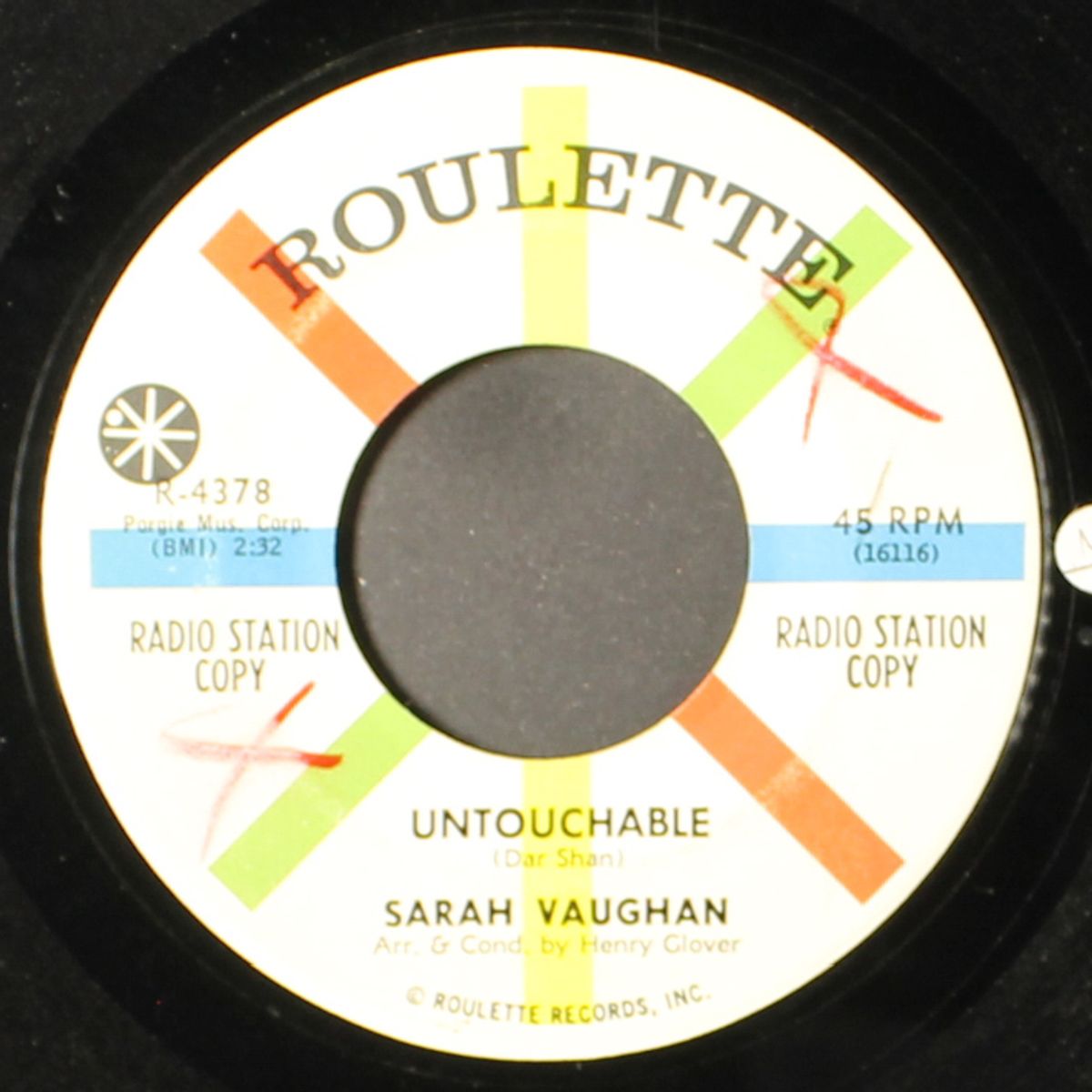 untouchable / the hills of assisi by SARAH VAUGHAN