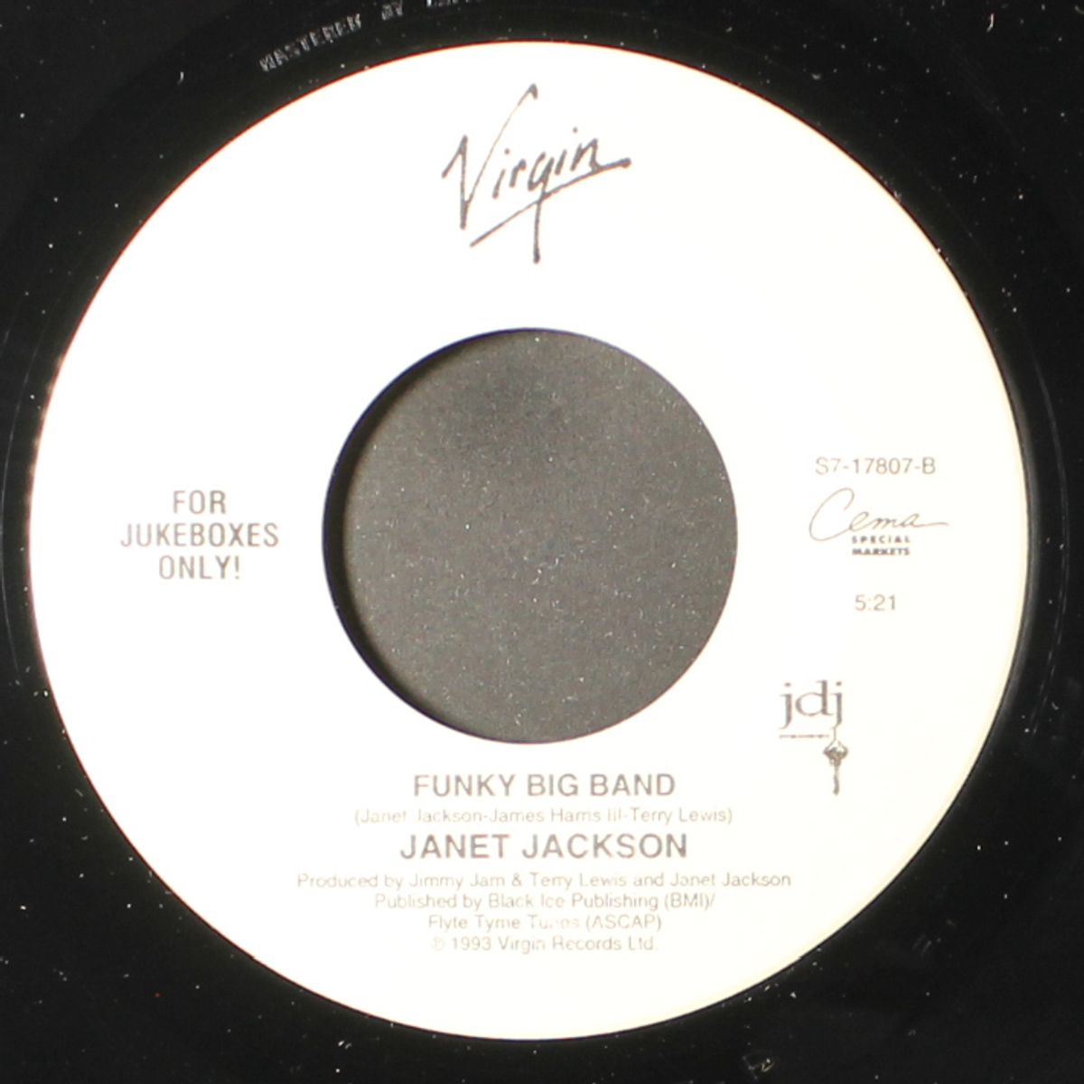 because of love / funky big band by JANET JACKSON