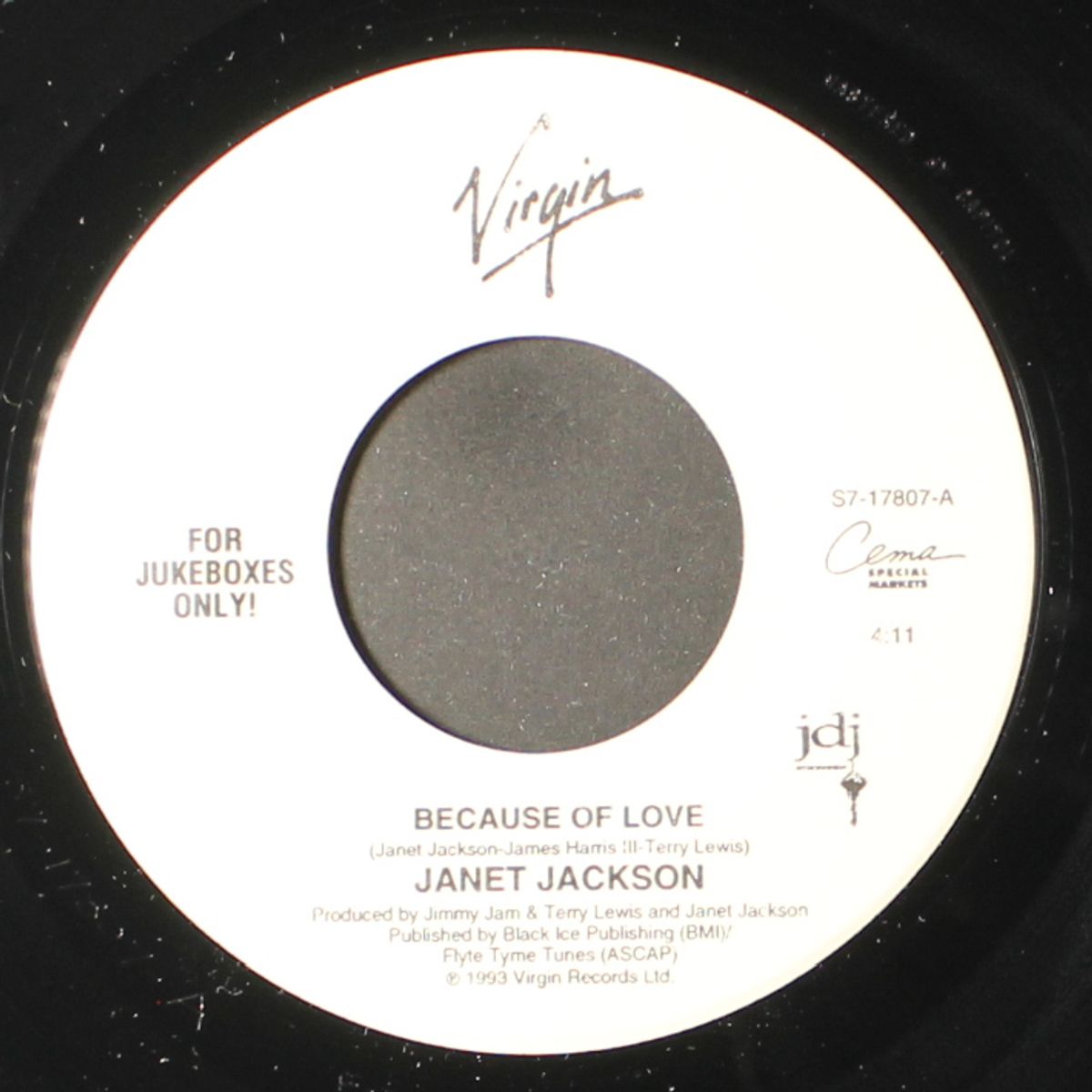 because of love / funky big band by JANET JACKSON