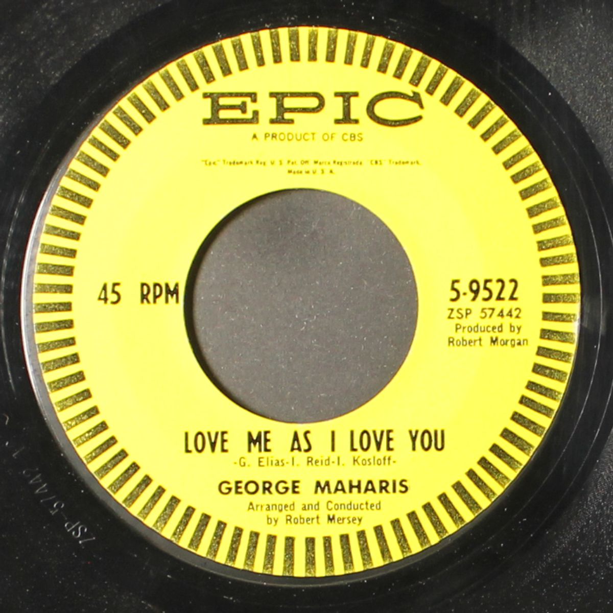 love me as i love you / they knew about you by GEORGE MAHARIS