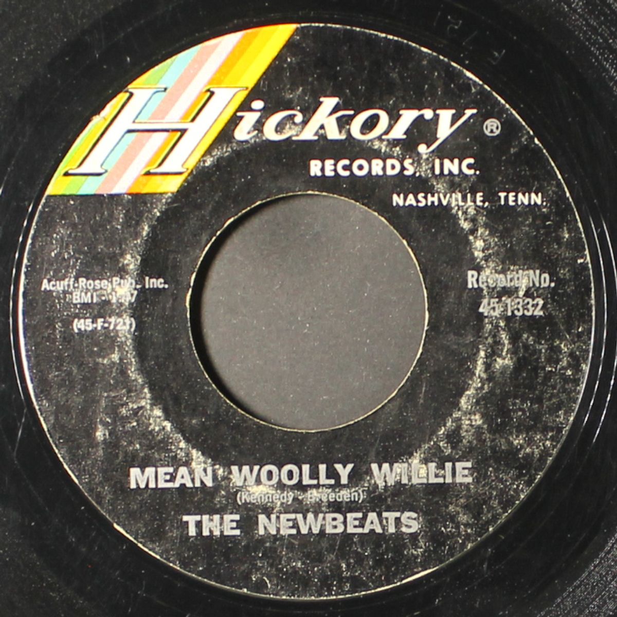 run baby run / mean wooly willie by NEWBEATS