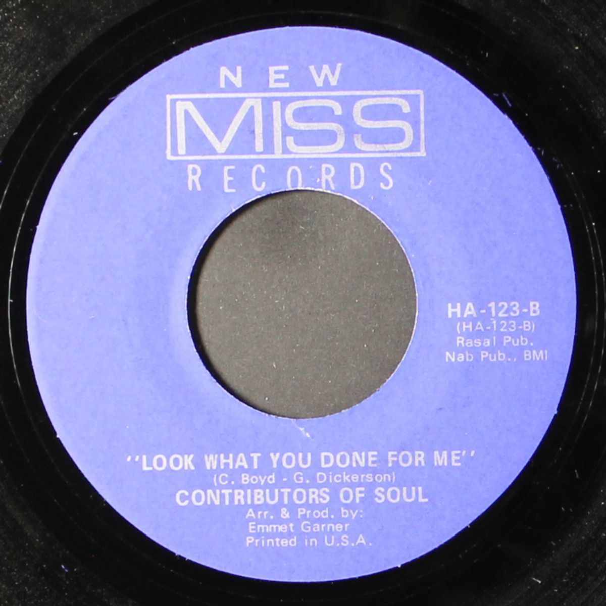 i don't know / look what you done for me by CONTRIBUTORS OF SOUL