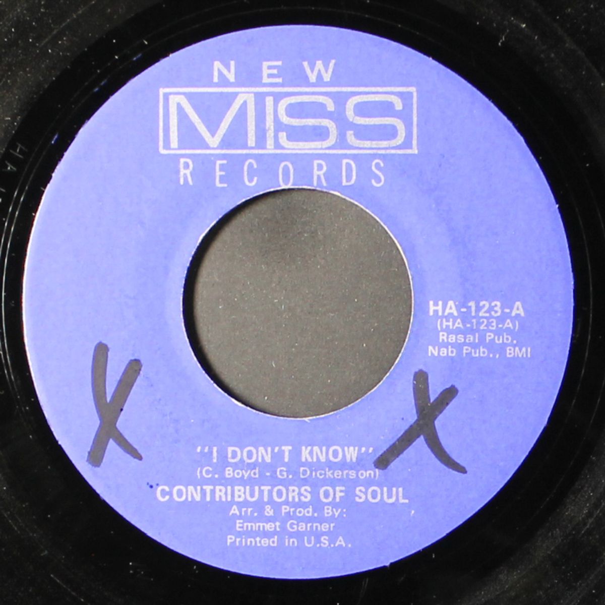 i don't know / look what you done for me by CONTRIBUTORS OF SOUL