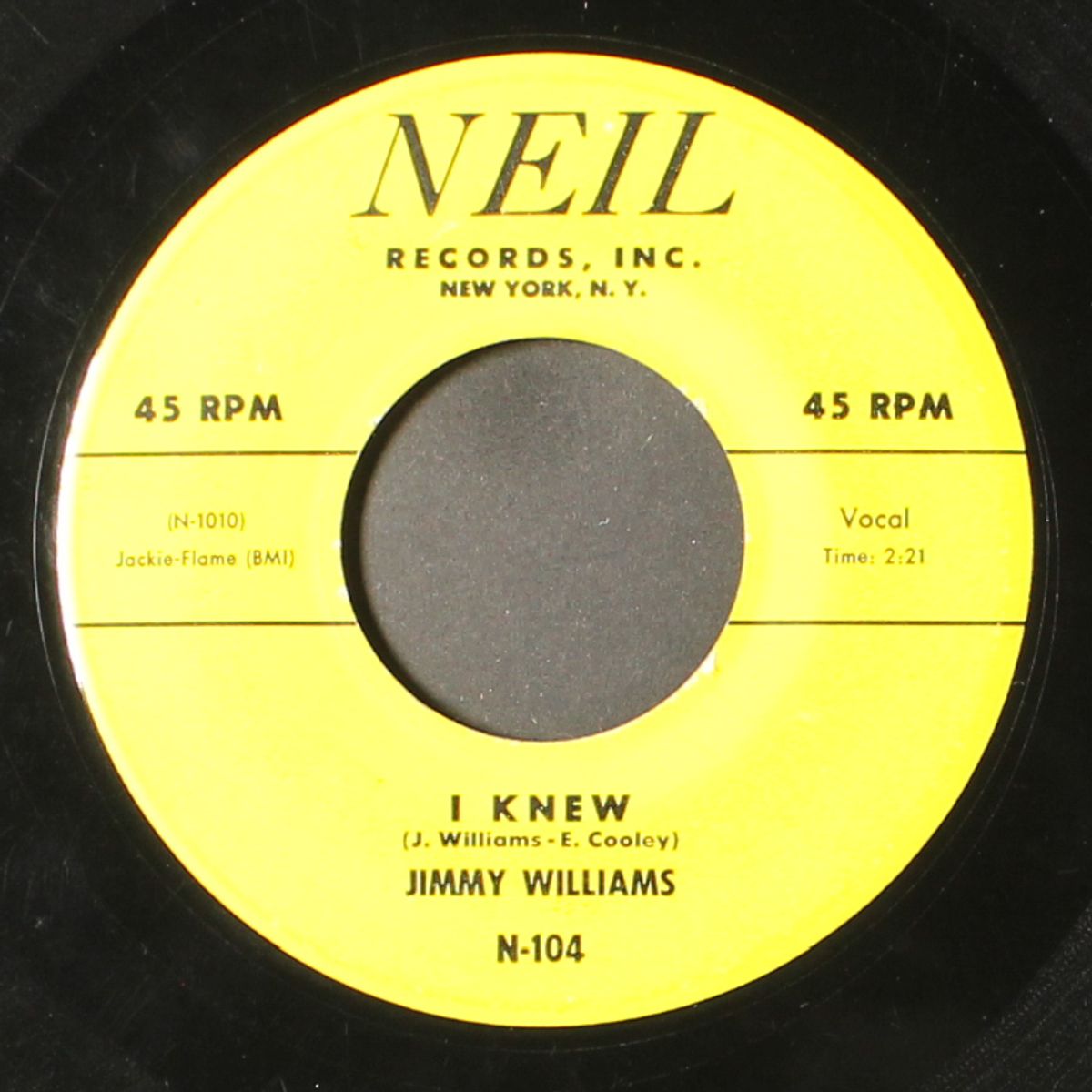 love only me / i knew by JIMMY WILLIAMS