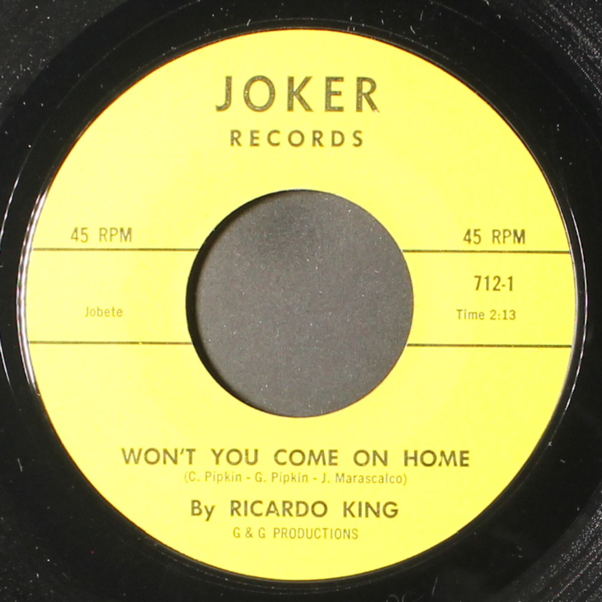 on a hot summer day in the big city / won't you come on home by RICARDO KING & GROUP
