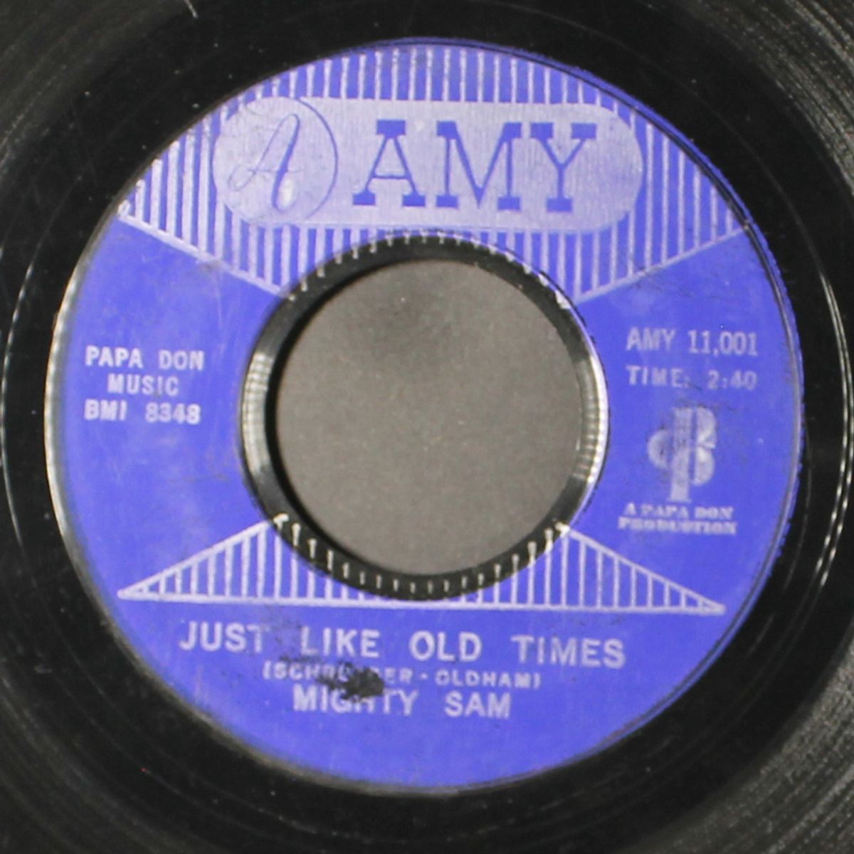 when she touches me / just like old times by MIGHTY SAM