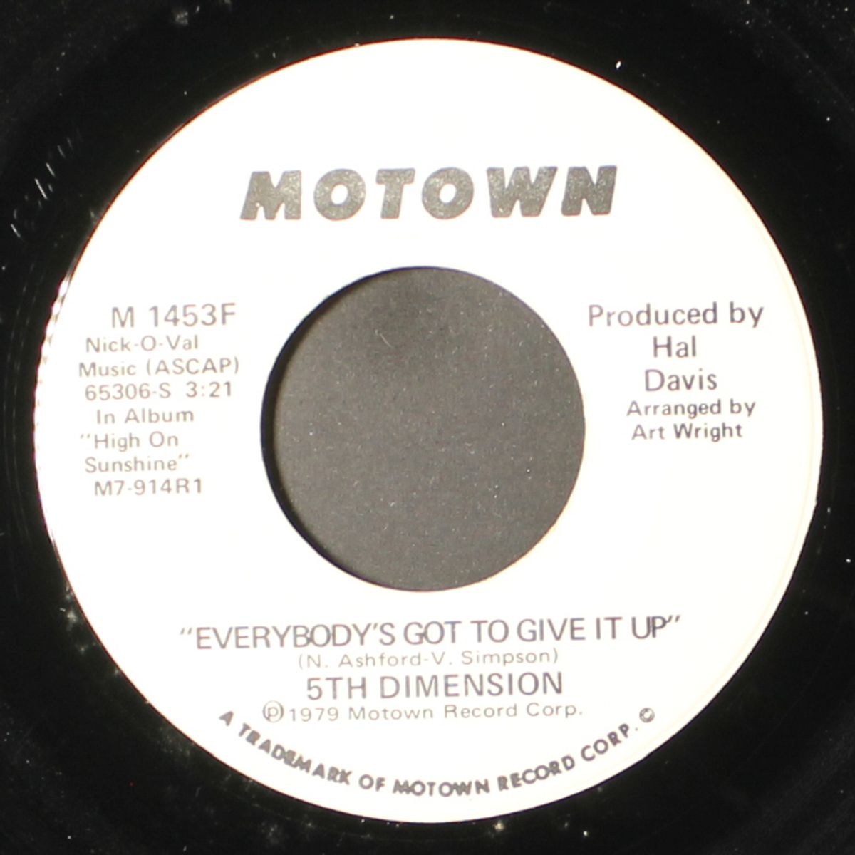 everybody's got to give it up / same by FIFTH DIMENSION