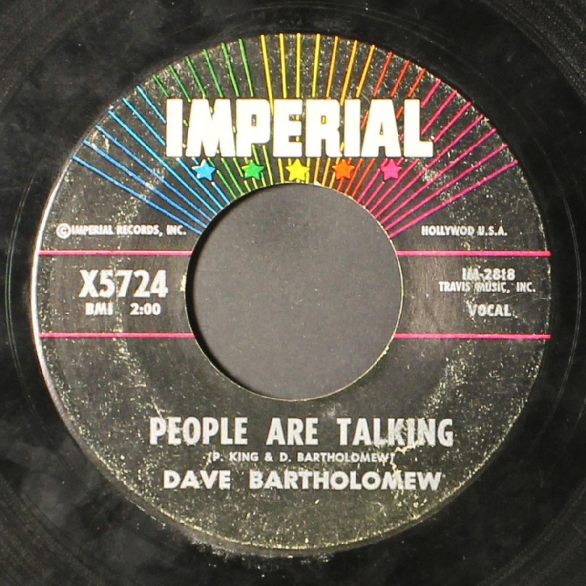 people are talking / yeah yeah by DAVE BARTHOLOMEW
