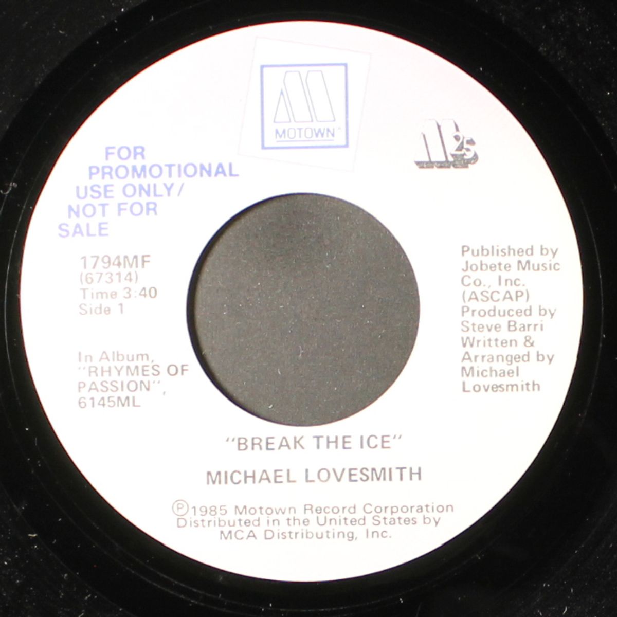 break the ice / same by MICHAEL LOVESMITH