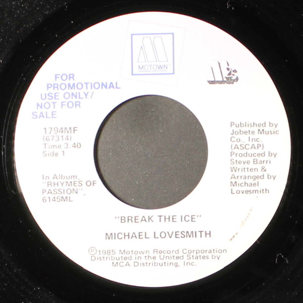 break the ice / same by MICHAEL LOVESMITH