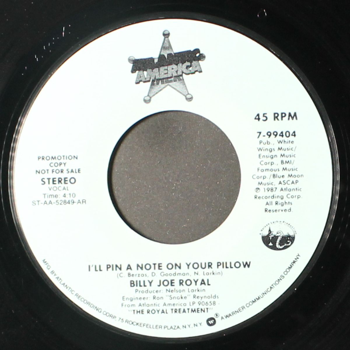 i'll pin a note on your pillow by BILLY JOE ROYAL